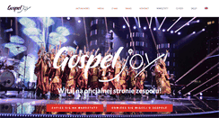 Desktop Screenshot of gospeljoy.pl